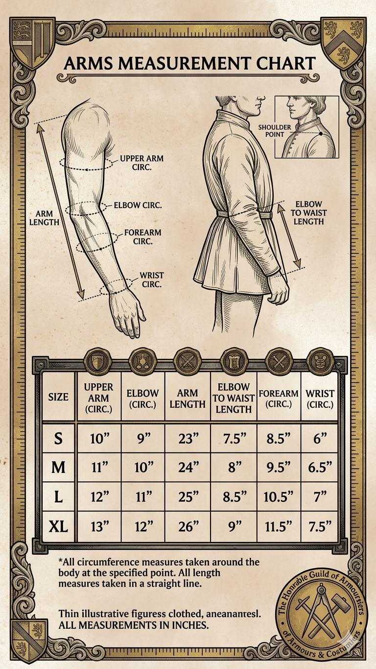 Arms Measurement Guide