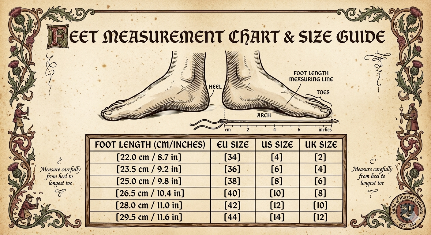 Feet Measurement Guide