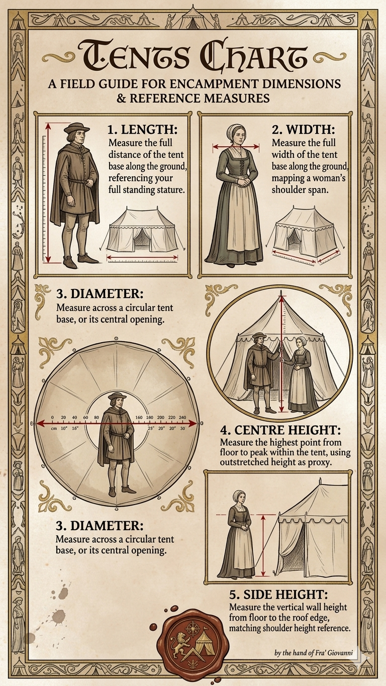 Tents Size Guide