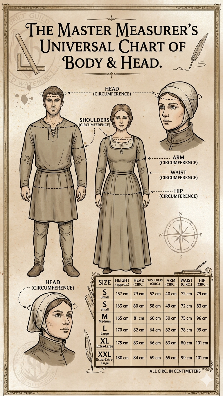 Torso and Head Measurement Guide